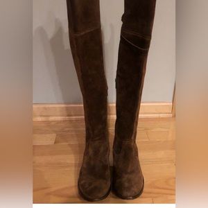 Frye ‘Molly Tassel’ over the knee suede boot.